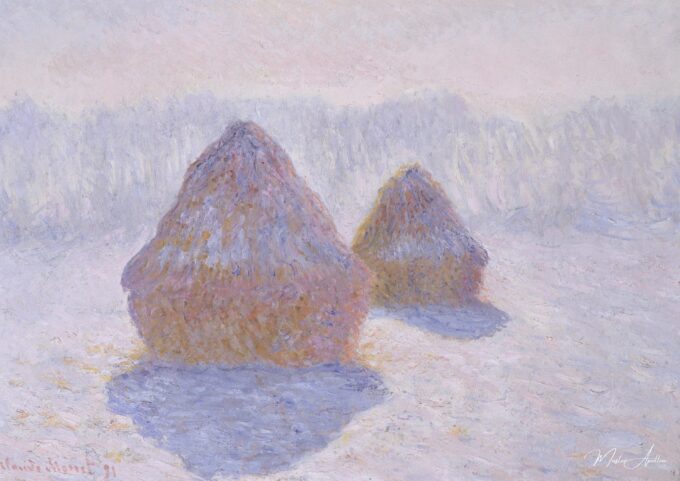 Meules, efecto de invierno – Claude Monet Claude Monet 2025-05-02