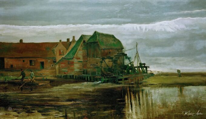Molino de agua de Gennep – Van Gogh Vincent Van Gogh 2025-05-19