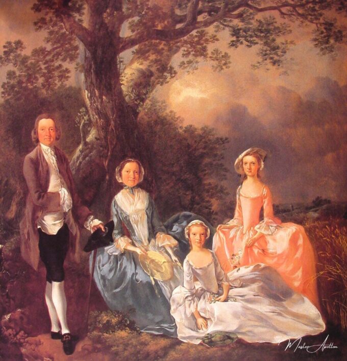 El Sr. y la Sra. John Gravenor y sus hijas, Elizabeth y Ann – Thomas Gainsborough Thomas Gainsborough 2025-05-09