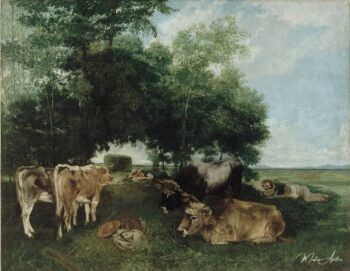 Siesta en la temporada de heno, montañas del Doubs – Gustave Courbet Gustave Courbet 2025-05-15