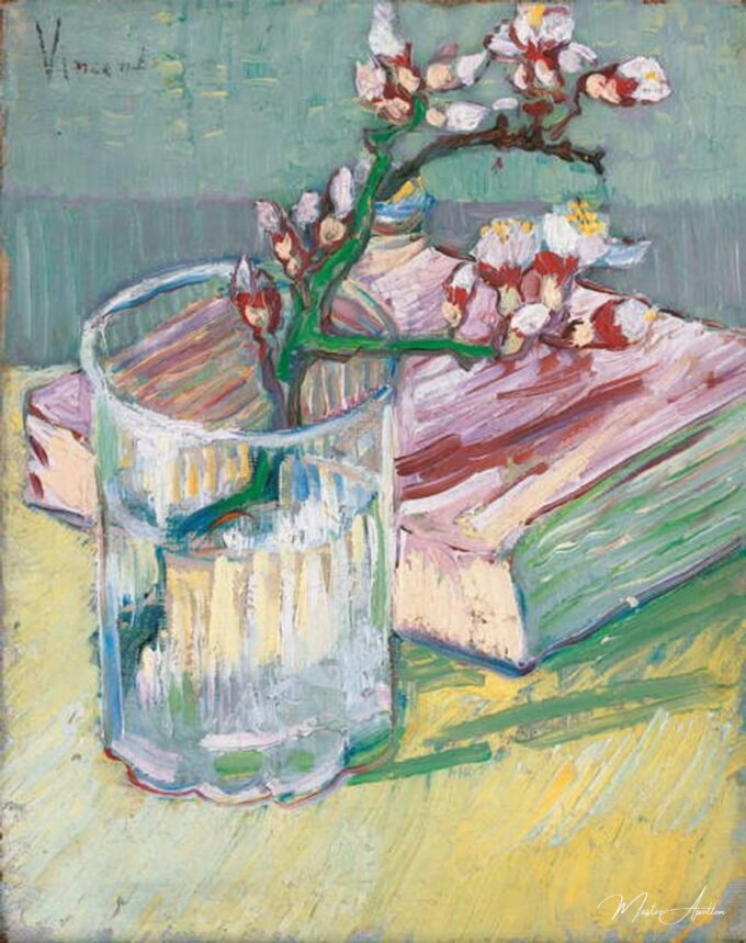 Naturaleza muerta con rama de almendro en flor – Van Gogh Vincent Van Gogh 2025-05-13 2