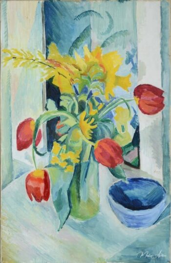 Naturaleza muerta con tulipanes – August Macke August Macke 2025-05-22