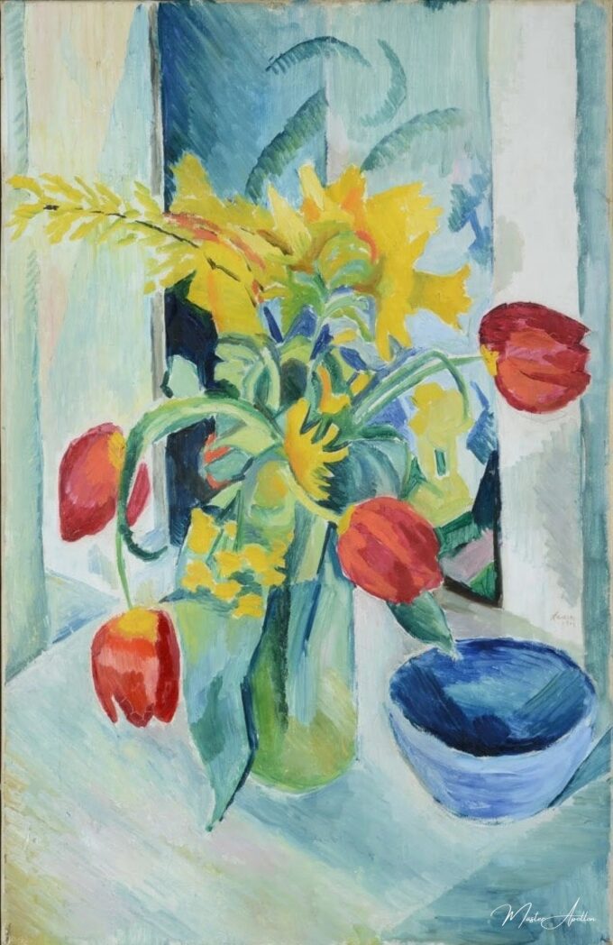 Naturaleza muerta con tulipanes – August Macke August Macke 2025-05-22 2