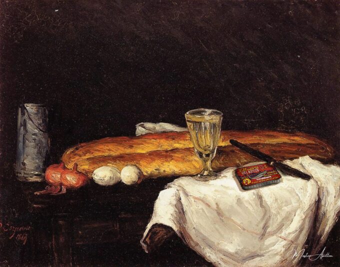 Naturaleza muerta con pan y huevos – Paul Cézanne Paul Cézanne 2025-05-10