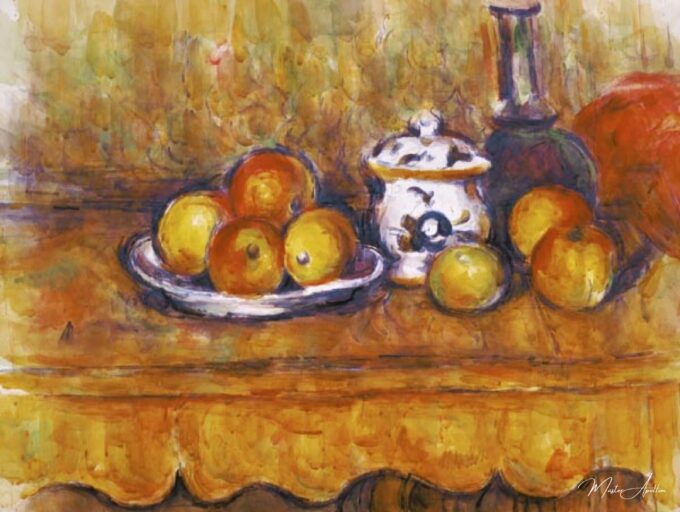 Naturaleza muerta con la botella y la caja de azúcar acuarela azules – Paul Cézanne Paul Cézanne 2025-05-10