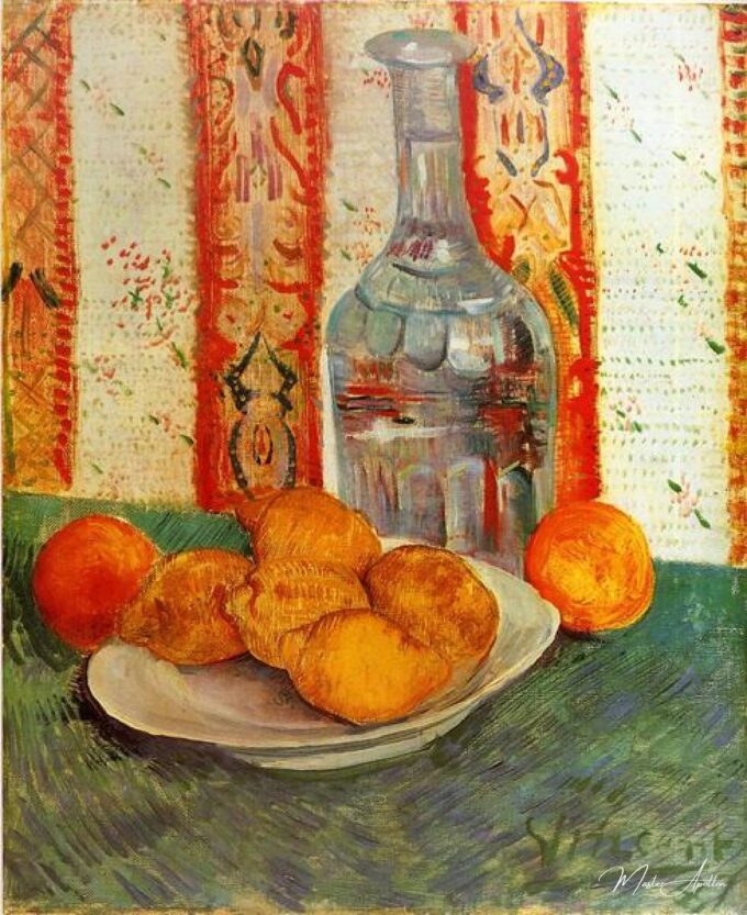 Naturaleza muerta con la botella y limones – Van Gogh Vincent Van Gogh 2025-05-19