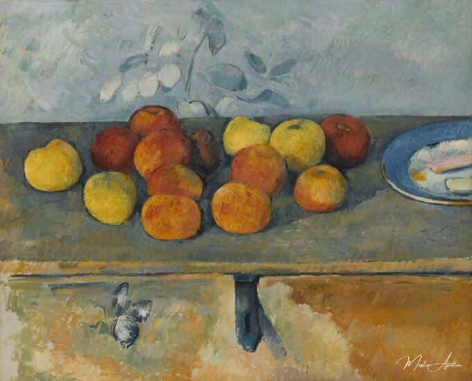 Naturaleza muerta con manzanas y galletas – Paul Cézanne Paul Cézanne 2025-05-10