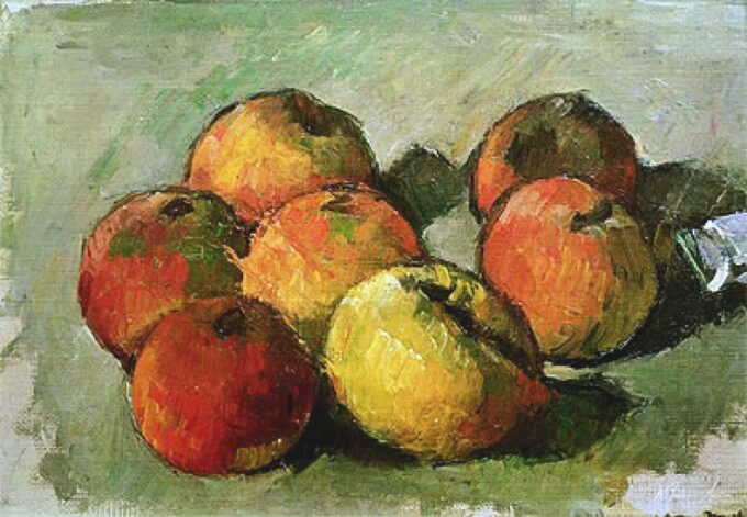 Naturaleza muerta con manzanas y tubo de pintura – Paul Cézanne Paul Cézanne 2025-05-10