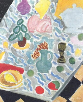 Naturaleza muerta con mesa de mármol verde – Matisse Henri Matisse 2025-05-19