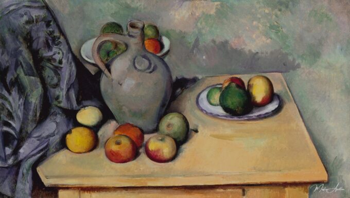 Naturaleza muerta con una drapería azul – Paul Cézanne Paul Cézanne 2025-05-10