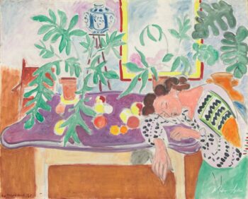 Naturaleza muerta con una mujer dormida – Matisse Henri Matisse 2025-05-19