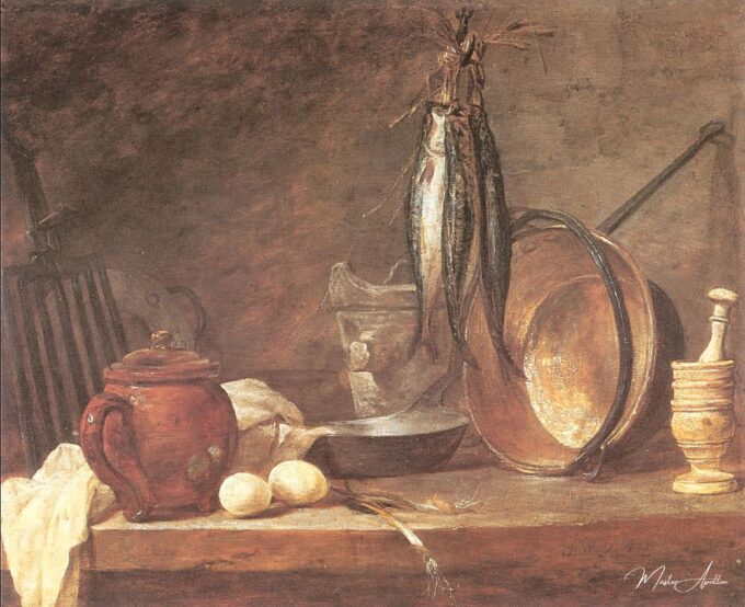Naturaleza muerta: Menú del día de ayuno – Jean Siméon Chardin Jean Siméon Chardin 2025-05-03
