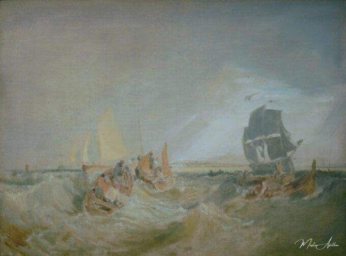 Navegación en el estuario del Támesis – William Turner William Turner 2025-04-18 2