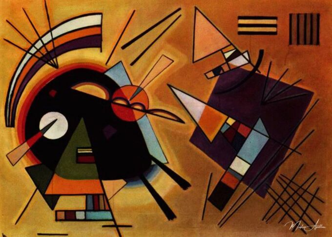Noir y Violeta – Vassily Kandinsky Wassily Kandinsky 2025-05-19