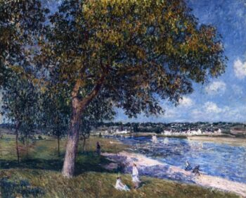Ahogar en un campo de tomillo – Alfred Sisley Alfred Sisley 2025-05-09