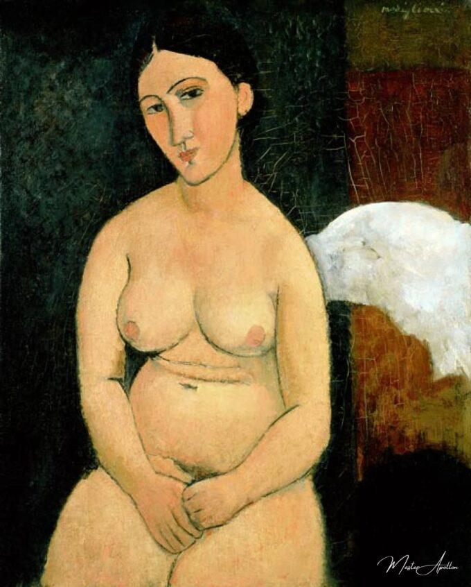 Desnudo sentado (C.1917) – Amedeo Modigliani Amedeo Modigliani 2025-05-17
