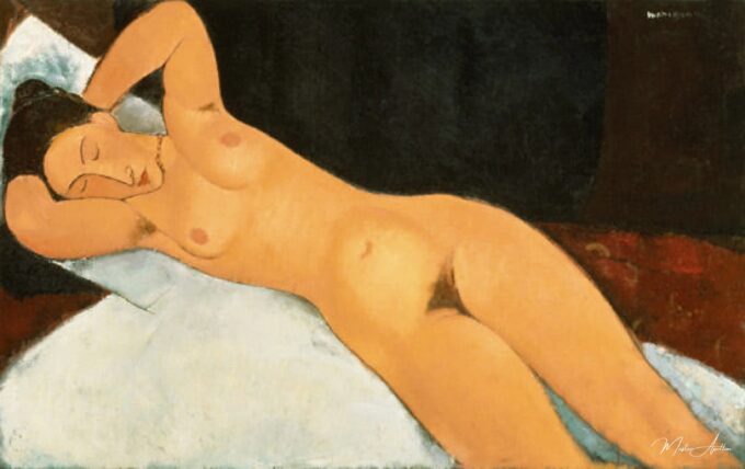 Nu con la cadena de collar – Amedeo Modigliani Amedeo Modigliani 2025-05-01 2