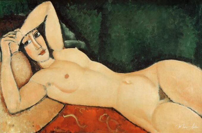 Desnudo con un brazo doblado – Amedeo Modigliani Amedeo Modigliani 2025-04-27 2