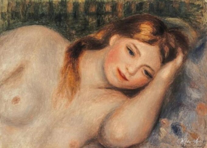 Nu (Joven mujer acostada en busto) – Pierre-Auguste Renoir Pierre-Auguste Renoir 2025-04-17