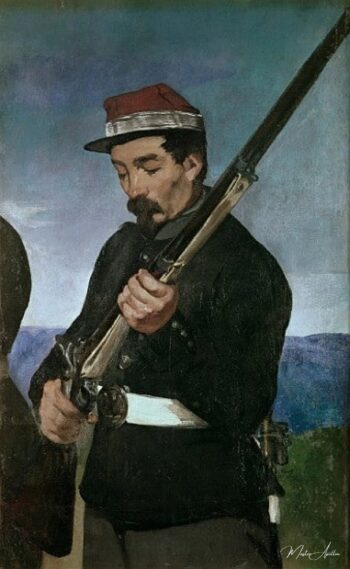 Oficial no comisionado con su fusil – Edouard Manet Édouard Manet 2025-05-17