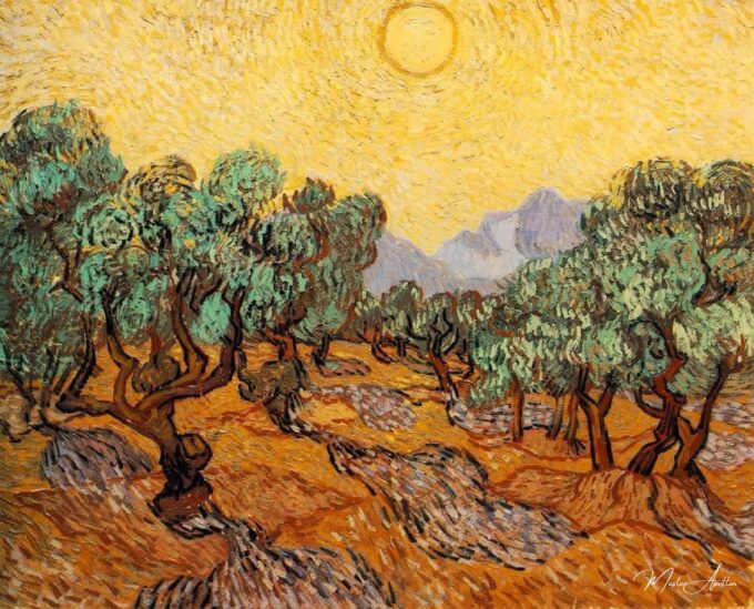 Oliviers bajo el sol – Van Gogh Vincent Van Gogh 2025-05-19
