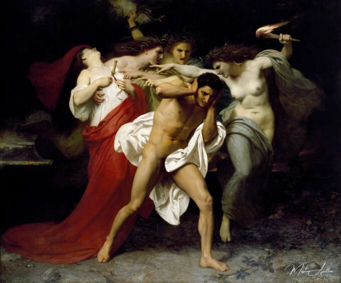 Orestes perseguido por las Furias – William Bouguereau William Bouguereau 2025-05-16