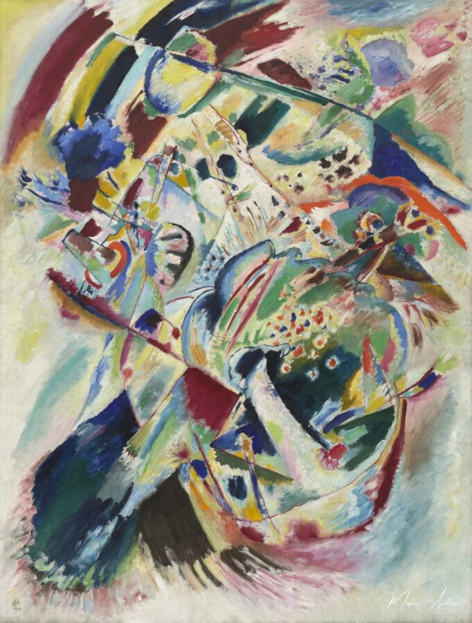 Panel mural para Edwin Campbell n° 4 – Vassily Kandinsky Wassily Kandinsky 2025-05-19