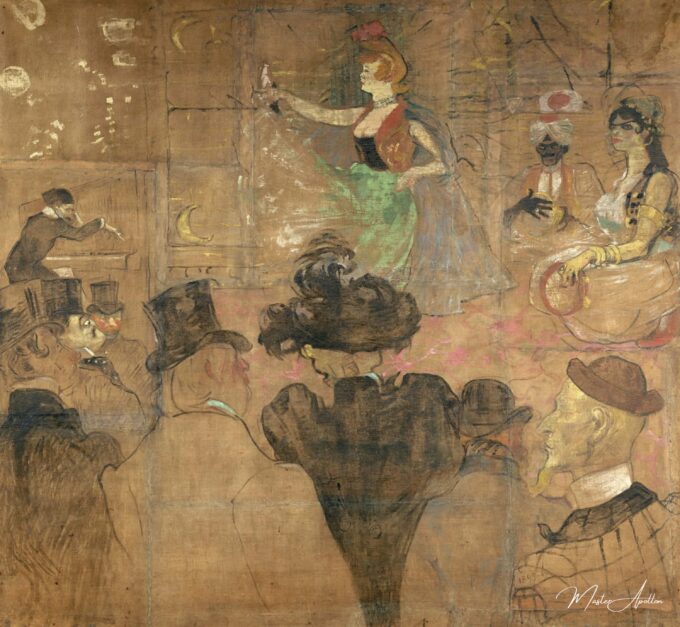 Paneles para la cabaña de la goulue en la feria del trono en París – Toulouse Lautrec Henri de Toulouse-Lautrec 2025-05-21