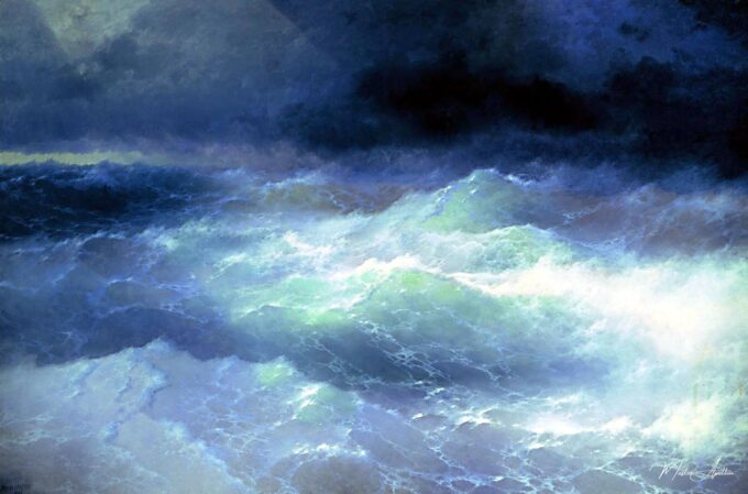 Entre las olas, 1898 – Ivan Aïvazovski Ivan Aïvazovski 2025-05-01