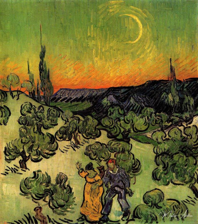 Paso a la luz de la luna – Van Gogh Vincent Van Gogh 2025-05-19