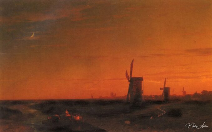 Peaje con molinos – Ivan Aïvazovski Ivan Aïvazovski 2025-05-01