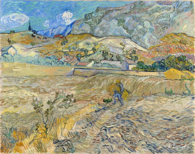 Paisaje en Saint-Rémy – Van Gogh Vincent Van Gogh 2025-05-01 2