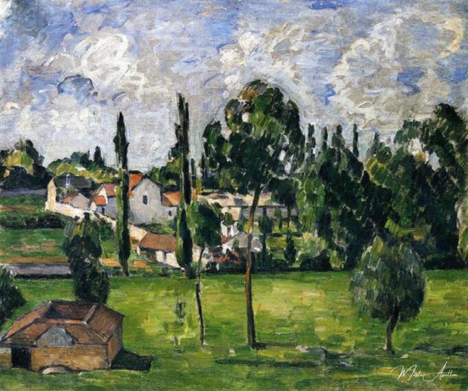 Paisaje con línea de agua, c. 1879 – Paul Cézanne Paul Cézanne 2025-05-10