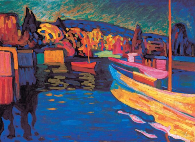 Paisaje de otoño con barcos – Vassily Kandinsky Wassily Kandinsky 2025-04-18 2