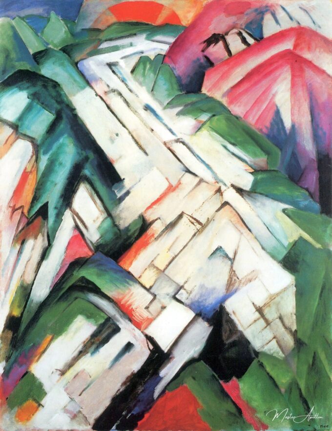 Paisaje de montaña – Franz Marc Franz Marc 2025-04-18 2
