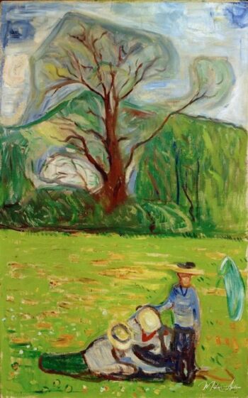 Paisaje de primavera de Edvard Munch Edvard Munch 2025-05-18