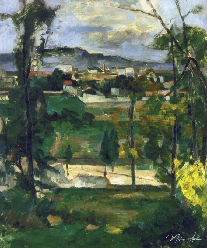 Paisaje de pueblo en Isla de Francia – Paul Cézanne Paul Cézanne 2025-05-10