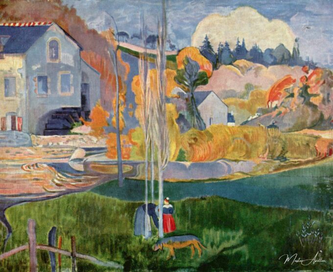 Paisaje en Bretaña – Paul Gauguin Paul Gauguin 2025-05-16