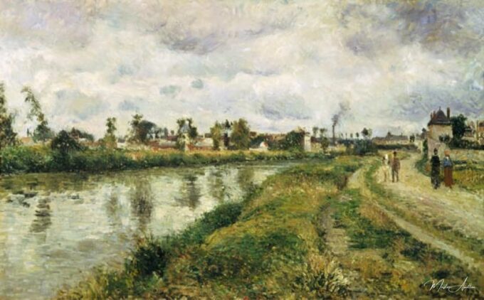 Paisaje fluvial cerca de Argenteuil – Camille Pissarro Camille Pissarro 2025-05-08