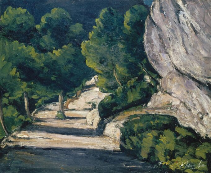 Paisaje. Ruta con árboles en las Montañas Rocosas – Paul Cézanne Paul Cézanne 2025-05-11