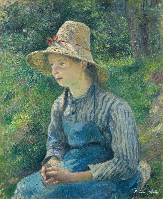 Campesina con un sombrero de paja – Camille Pissarro Camille Pissarro 2025-03-14