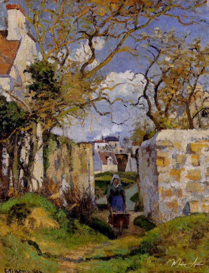 Campesina con una carretilla – Camille Pissarro Camille Pissarro 2025-03-14
