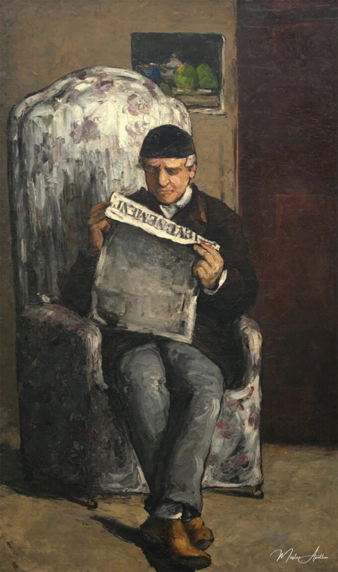 Padre del artista leyendo el periódico – Paul Cézanne Paul Cézanne 2025-05-10
