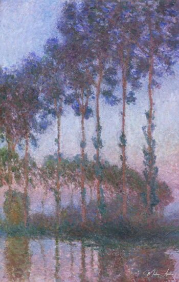 Álamos a la orilla del Epte, crepúsculo – Claude Monet Claude Monet 2025-05-10 2