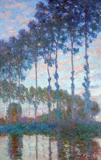 Álamos a la orilla del Epte, efecto de la tarde – Claude Monet Claude Monet 2025-05-10
