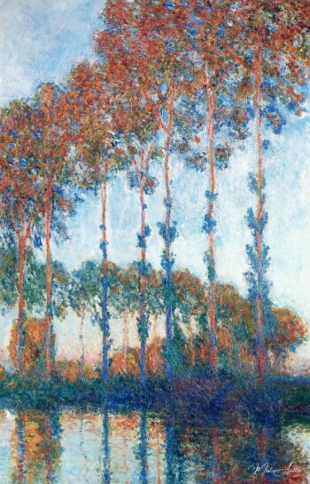 Álamos a la orilla del Epte, efecto de sol poniente – Claude Monet Claude Monet 2025-05-10