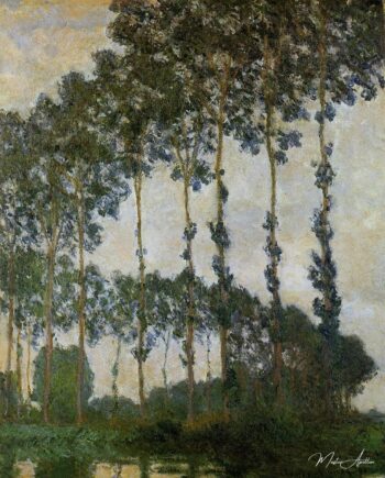 Álamos cerca de Giverny, tiempo nublado – Claude Monet Claude Monet 2025-05-10