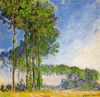 Álamos, vistos del pantano – Claude Monet Claude Monet 2025-05-10