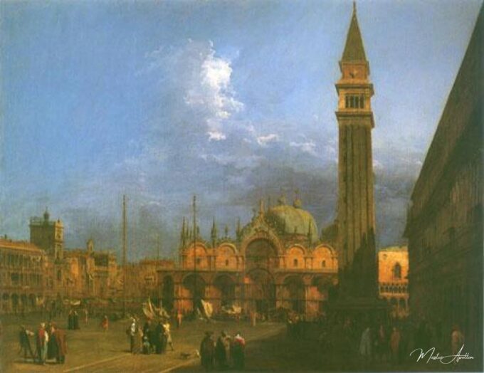 Plaza de San Marcos mirando hacia el este – Canal Giovanni Antonio Giovanni Antonio Canal 2025-05-16 2