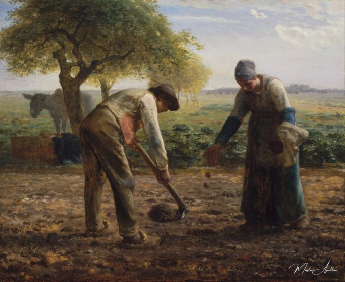 Planteadoras de patatas – Jean-François Millet Jean-François Millet 2025-03-24